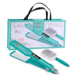  Enzo En-1291s - Hair Straightener - Green 