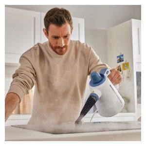Silver Crest HG1150 - Portable Steam Cleaner - White
