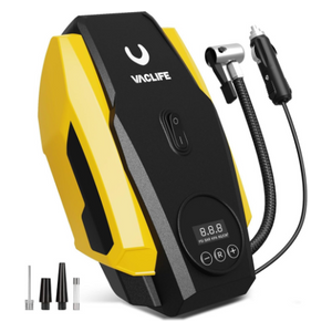  جهاز ضخ هواء للسيارات فاكلايف - vl-718 - اصفر 