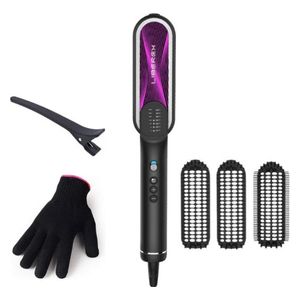Liberex Hair Straightening Brush – Women – Black