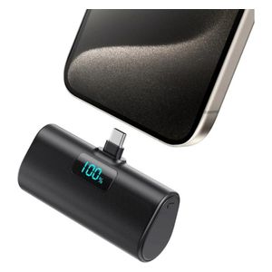 اكس دي كولكشن 5200MAH ميني باور بانك Type-C – أسود