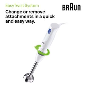  Braun MQ10-201M - Hand Blender - 450W - White 