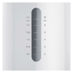  Braun WK-1110 - Kettle - 1.7L - 3000W - White 