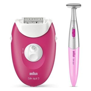 Braun SE3-420 - Silk Epilator - Pink