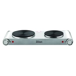  Zilan ZLN0542- 2 Burners - Electric Cooker - Inox 