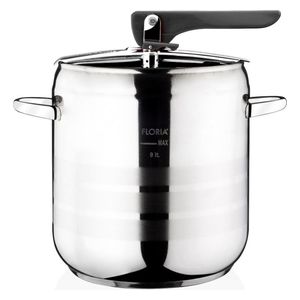 Floria ZLN1015 - Pressure cooker 9L - Silver