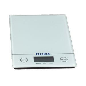  Floria ZLN1685 - Digital Kitchen Food Scale - White 