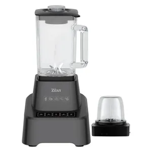  Zilan ZLN4310 - Table Blender and Grinder - 1200W - Silver 