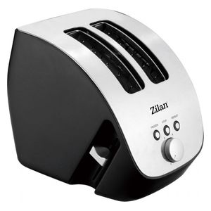  Zilan ZLN2690 - Toaster - Black 