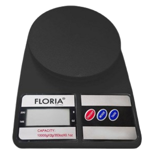 Floria zln9076 - Kitchen Scale Black