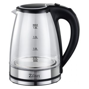  Zilan ZLN8115- Kettle - 1.8L - 1800Watt - Silver 