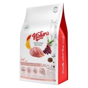 Natura Chicken Grape Kitten Starter Cat Food - 2 kg
