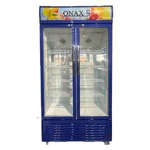 ثلاجة اوناكس عارضة - BC-618 - ازرق