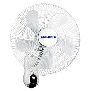  Gosonic GWF-1702 - Wall Fan - White - 2 Piece 