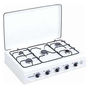  Gosonic GGC-205 - 5 Burners - Gas Cooker - White 