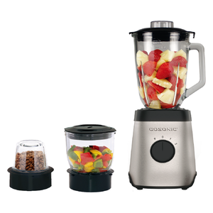  خلاط جوسونيك 3 في 1 - 600 واط - 1.5 لتر - GSB-5600 - سلفر 