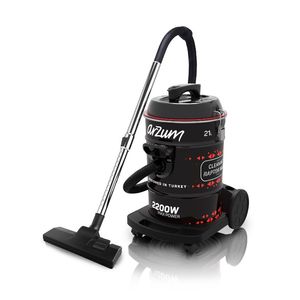  Arzum AR4107 - 2200W - 21L - Drum Vacuum Cleaner - Black 