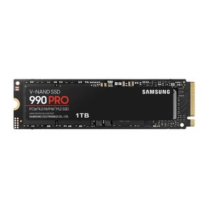 Samsung 990PROSSD1TB - 1TB - Internal SSD Hard Drive - Black