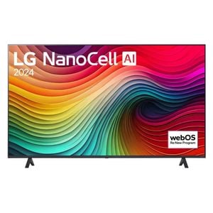 شاشة ال جي 65-انج فئة NANO80T6A - سمارت - 4K UHD - NanoCell - هيرتز 60 - إصدار 2024