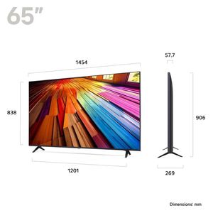  شاشة ال جي 65-انج فئة 65UT80006 - سمارت - 4K - UHD - 60 هيرتز - إصدار 2024 