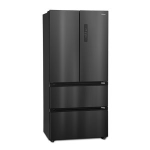 Trisa 7640306322517 - 19ft - French Door Refrigerator - Black