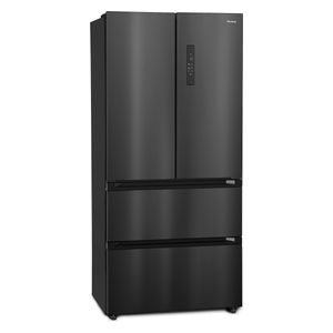 Trisa 7640306322517 - 19ft - French Door Refrigerator - Black