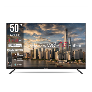  Newal WEB-5076 - 50 Inch - 4K - 50 Hz - WebOS - Black 