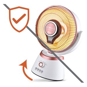  مدفأة نوال كاربون - CHT-530 -  ابيض 