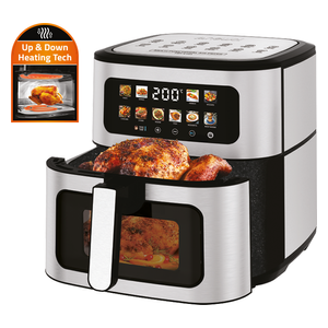  Newal FRY-5184 - Air Fryer - 2000 W - Stainless Steel 