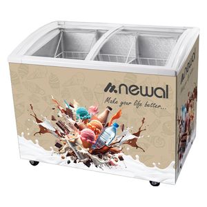  Newal FRZ-339/04 - 14ft - Chest Freezer - Beige 