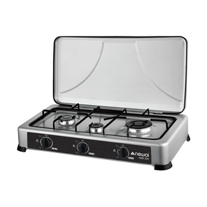 Newal HOB-203/05 - 3 Burners - Gas Cooker - Silver
