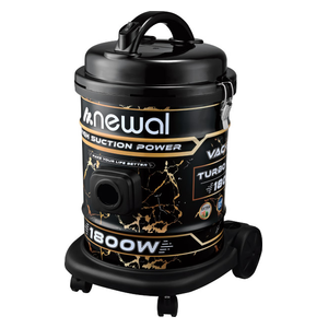  مكنسة نوال كهربائية اسطوانية - 1800 واط - VAC-5000-02 - اسود 