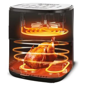  Newal FRY-5182 - Air Fryer - Silver 