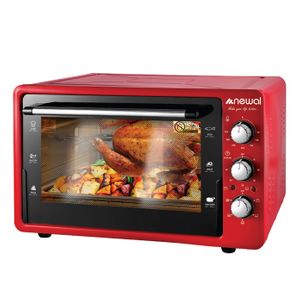  Newal MOV-1637-03 - 36L - Electric Oven - Red 