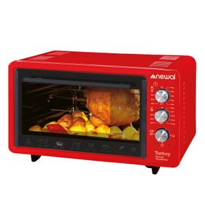  Newal MOV-366-03 - 36L - Electric Oven - Red 