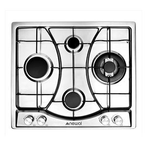 Newal HOB-642 - 4 Burners - Built-In Cookers - Silver 