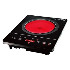 Newal HPL-292 - 1 Burners - Electric Cooker - Black