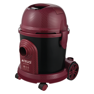 Newal VAC-2750-03 - 1400W - 21L - Drum Vacuum Cleaner - Dark Red