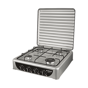 Newal HOB-226/05 - 4 Burners - Gas Cooker - Silver
