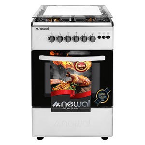Newal FSO-1068/01 - 4 Burners - Gas Cooker - White