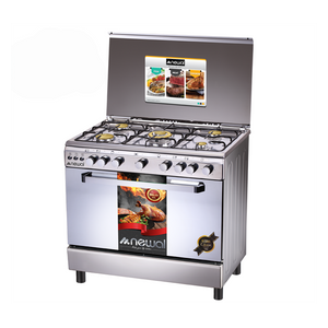  Newal FSO-1099/05 - 5 Burners - Gas Cooker - Silver 