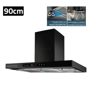 نوال HOD-2968 - مرشحة مطبخ مدمجة -HOD-2968/02 -  أسود