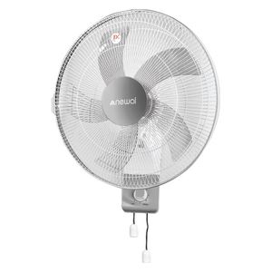  مروحة نوال جدارية - 60 واط - FAN-322 - سرعات3 - سلفر 