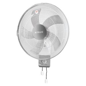 Newal FAN-322 - Wall Fan - 60W - 3Speed - Silver