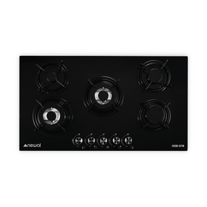  Newal HOB-978/02 - 5 Burners - Built-In Cooker - Black 