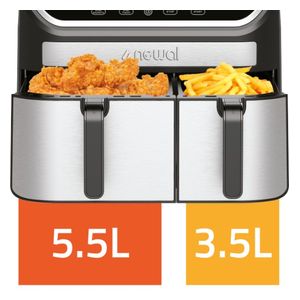  Newal FRY-5225 - Air Fryer - Silver 