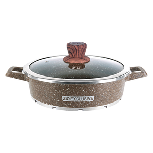  Zio Z-8402-24 - Casserole 24Cm - Brown 