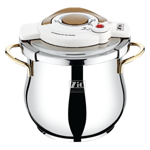 Zio Z-1553-09 - Pressure Cooker 9 Liter - Silver