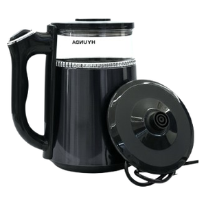 غلاية كهربائية هيونداي - 2 لتر - 1500 واط - HBM-B2 - اسود