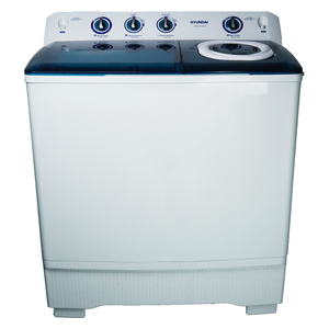 غسالة هيونداي حوض مزدوج - 21 كغم - HBM-2100TB - أبيض